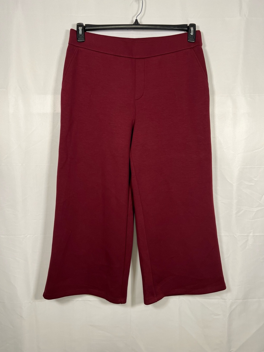 Truth by Republic XL Deep Wine Wide Leg Pull On Pants Stretch Casual Chic - Picture 7 of 8